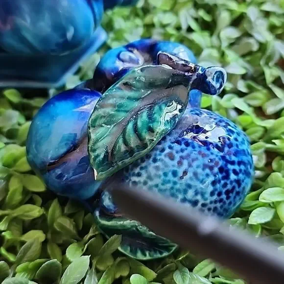 Vintage Inarco Indigo Blue Lidded Preserves Jar - Picture 7 of 17